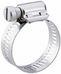 Breeze Aero-Seal SS Hose Clamps with Safety Screw, 1-9/16" - 2-1/2" Range, SAE 32
