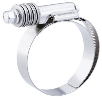 Breeze Heavy Duty Constant-Torque Clamps, 300 SS Band, 410 SS Screw, 8-1/4" - 9-1/8" Range, SAE 912