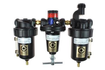 CO FRL1400MB 1/4" General Purpose Filter/Regulator & Lubricator Trio w/Metal Bowl