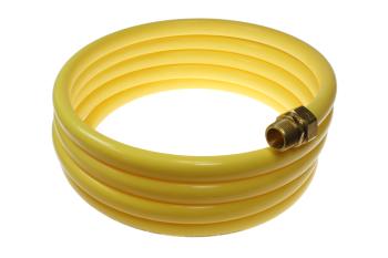 CO N34-12 NYLON COIL, 3/4" ID X 12', 3/4" NPT RIGID FITTINGS, YELLOW