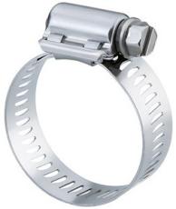 Breeze Power-Seal 316 SS Hose Clamps, 7/16" - 25/32" Range, SAE 6
