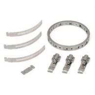 Breeze 4001 Make-A-Clamp Kit, 100 ft. 301 SS 1/2" band, 25  fasteners, 10 splices