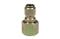 CO 1102STS STRAIGHT THROUGH CONNECTOR, STEEL, 1/4" FPT