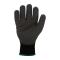 Azusa Safety Medium Weight Winter Acrylics Gloves, S/M, Black