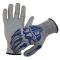 Azusa Safety BLUWOLF 18 Gauge HPPE Blended ANSI A4 Cut Resistant Gloves with Finger Guards, L
