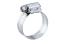 Breeze Aero-Seal 300 SS Hose clamps with Zinc-Plated Hex Screw,  11/16" - 1-1/4" Range, SAE 12