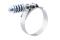 Breeze Heavy Duty Spring-Loaded T-Bolt Tension Clamp, 3-1/4" - 3-9/16" Range, SAE 76