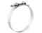 Breeze T-Bolt Clamp, 300 SS, 3-3/8" - 3-11/16" RAnge, SAE 80