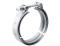Breeze V-Band T-Bolt Clamps, 300 SS Band, 400 SS Bolt, 6.88" Diameter