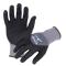 Azusa Safety Dura-Dex 15 Gauge Gray Nylon/Spandex Blended Work Gloves with Dura Foam Nitrile/Polyurethane 3/4 Coating  L