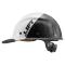 DAX Fifty 50 Carbon Fiber Cap Brim Safety Hard Hat (WHITE/BLACK)