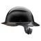 DAX Fiber Resin Full Brim Safety Hard Hat (BLACK)