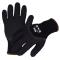 Azusa Safety Black Acrylic Winter Gloves with 3/4 Foam Latex Coating  M