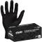 Azusa Safety Black Disposable Powder Free Nitrile Exam Gloves (100/BX) XL
