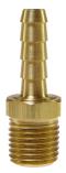 CO B1208 BRASS HOSE BARB, 3/4" ID X 1/2" MPT
