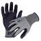 Azusa Safety BLUWOLF 18 Gauge HPPE Blended ANSI A4 Cut Resistant Gloves with Ultra-Foam Nitrile/Polyurethane Palm Coating, S