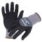 Azusa Safety Dura-Dex 15 Gauge Gray Nylon/Spandex Blended Work Gloves with Dura Foam Nitrile/Polyurethane 3/4 Coating  2XL