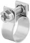 Galvanized Fuel Injection Clamps, 15/32" - 41/64" Range