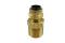 CO P68042 Poly-Tube Male Connector, 1/4" OD x 1/8" MPT