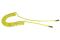 CO PRE38-15A-TY Flexeel Coil, 3/8" ID x 15', 3/8" MPT Rigid & Swivel, Transparent Yellow