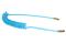 CO PRE14-15B-T Flexeel Coil 1/4" ID x 15&acirc;&euro;&trade; 1/4" MPT Swivel Transparent Blue