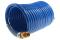 CO S38-12A Stowaway Coil, 3/8" ID X 12', 3/8" NPT RIGID & SWIVEL FITTINGS, BLUE
