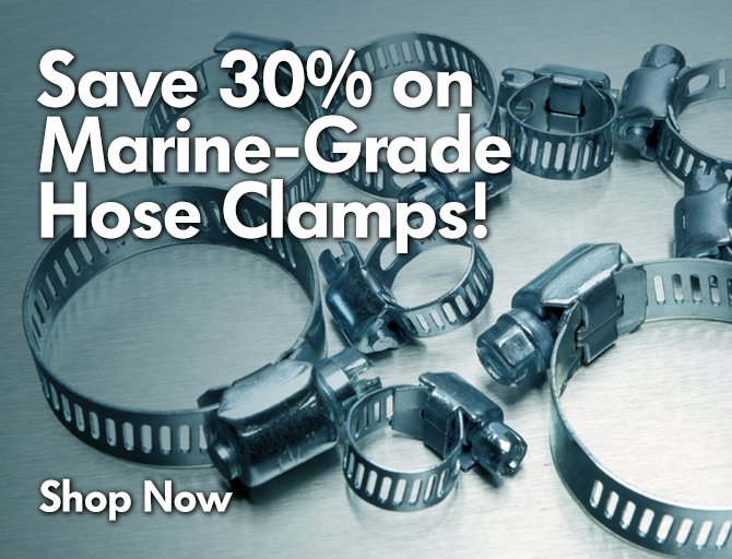 Marine-Grade Hose Clamps Sale